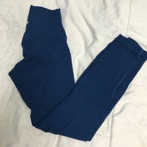 Teal Lululemon align pant 7/8 length
